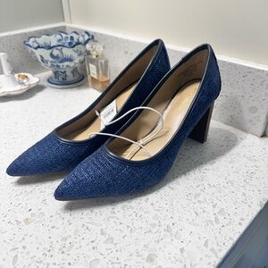 Ann Taylor Tweed Heels NWT 6.5